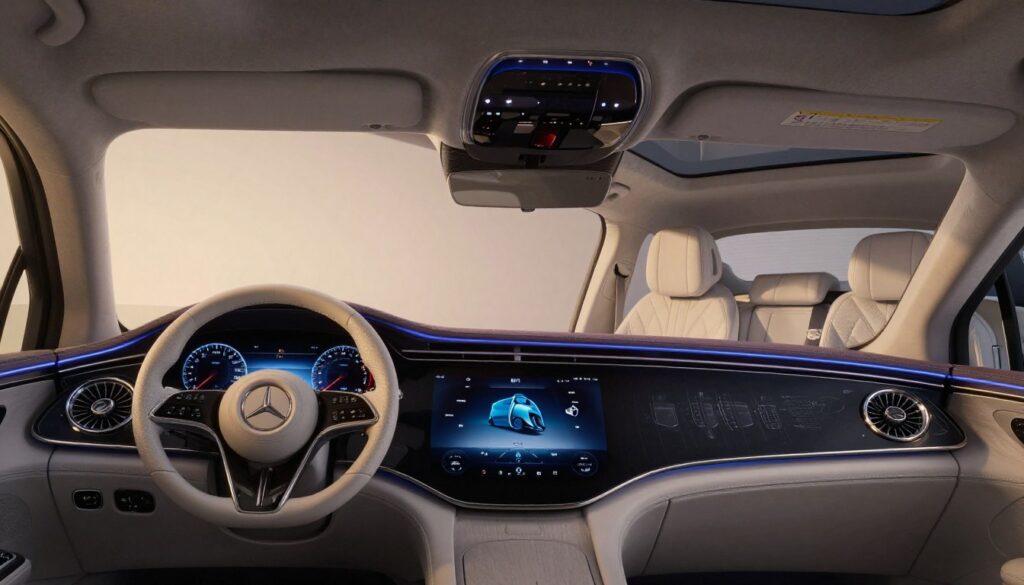 Safety features in the Mercedes Benz EQS Safety features in the Mercedes Benz EQS