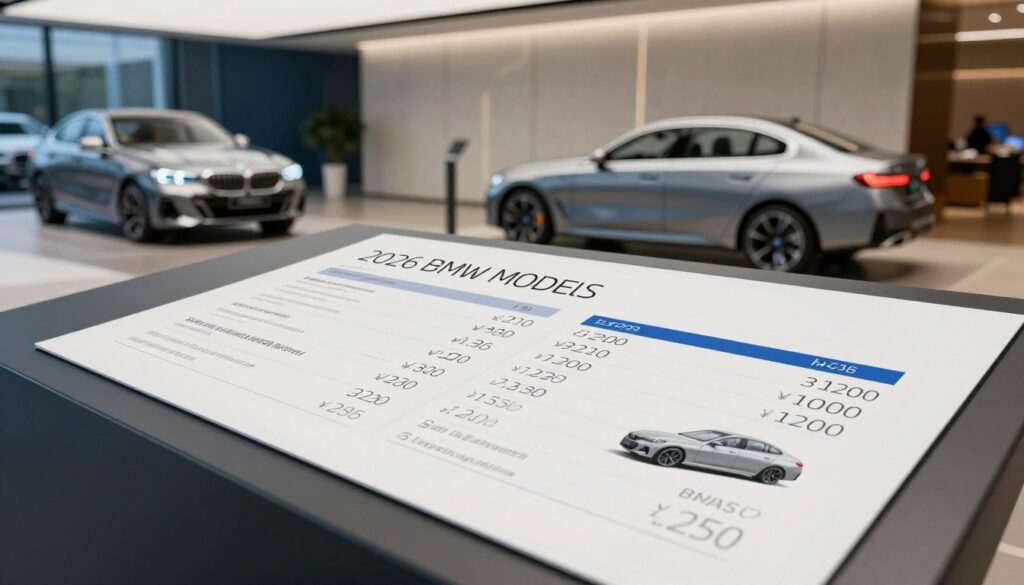 bmw models price list bmw models price list