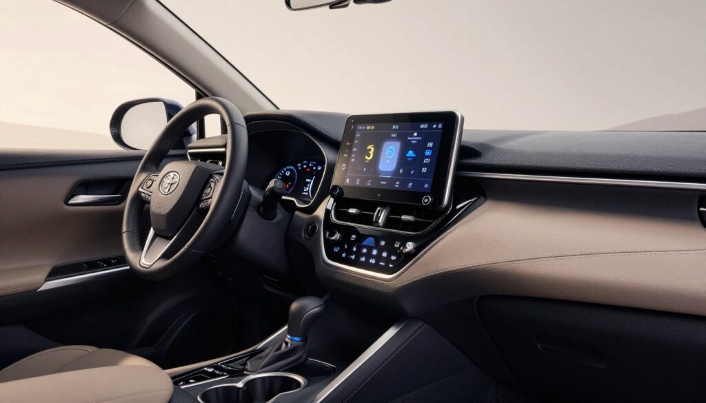 toyota interior technology toyota interior technology